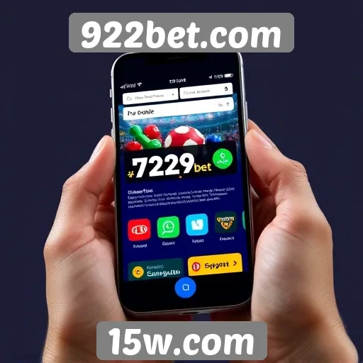 Experiência do usuário em dispositivos móveis no 922bet